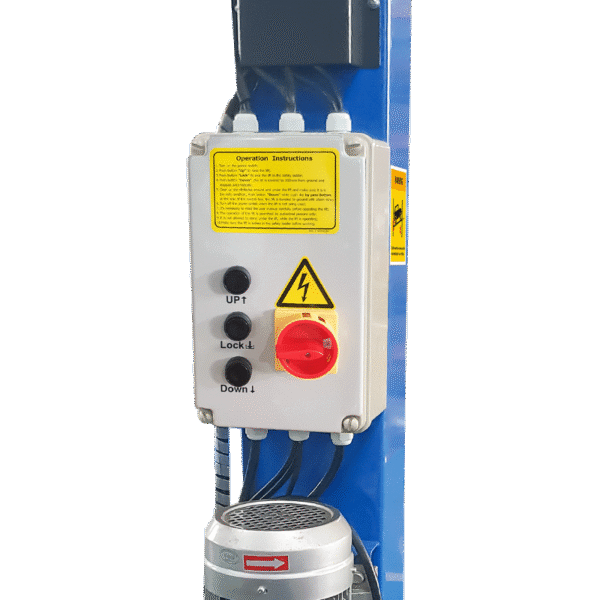 UP / LOCK / DOWN control unit